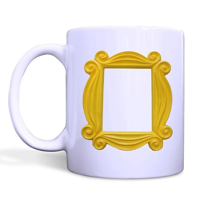 FRIENDS TV SHOW DOOR FRAME White Mug FRIENDS TV SHOW DOOR FRAME White Mug