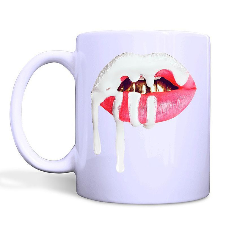 KYLIE JENNER LIPS White Mug KYLIE JENNER LIPS White Mug