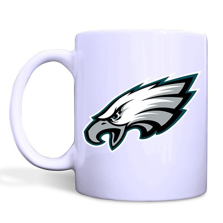 PHILADELPHIA EAGLES LOGO 2 White Mug