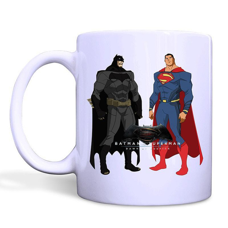 SUPERMAN VS BATMAN White Mug