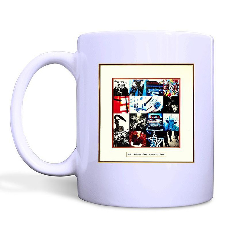 U2 ACHTUNG BABY White Mug