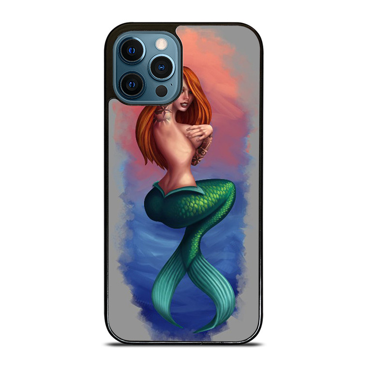 ANIMATED MERMAID TATTOO iPhone 12 Pro Max Case