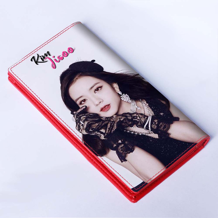 KIM JISOO BEAUTY BLACK PINK Women's Wallet