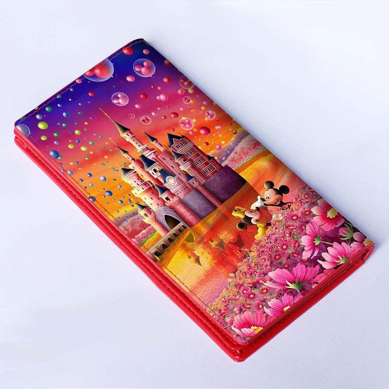 MICKEY AND MINNIE MOUSE CASTLE LOVE Women's Wallet