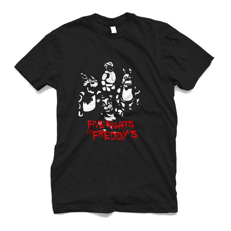 ALL CHARACTER FIVE NIGHT FREDDYS Men's T-Shirt