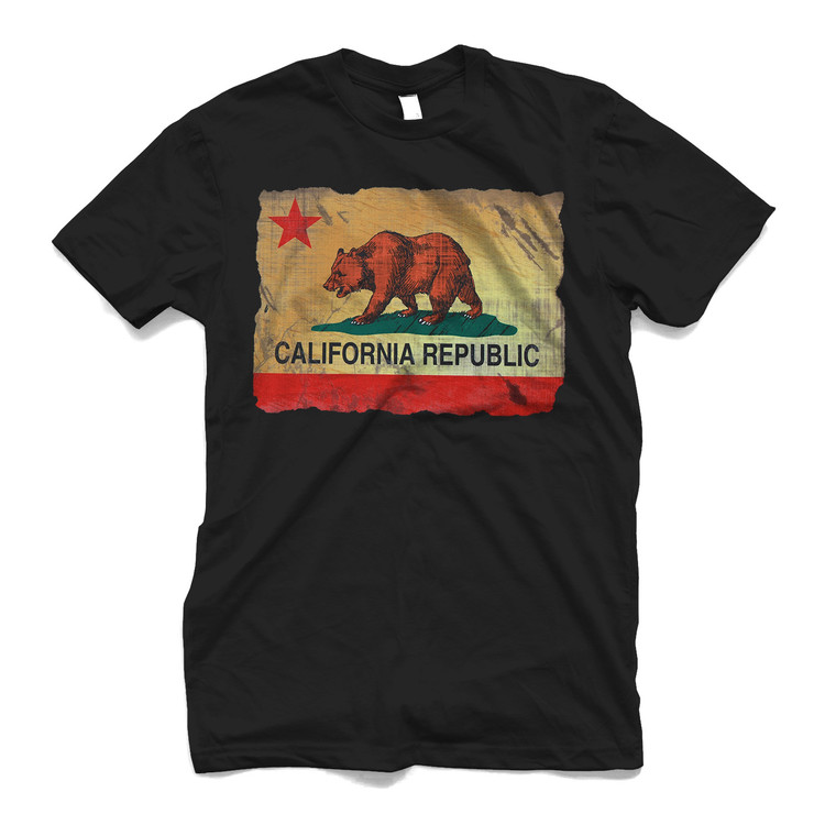 CALIFORNIA REPUBLIC BEAR Men's T-Shirt