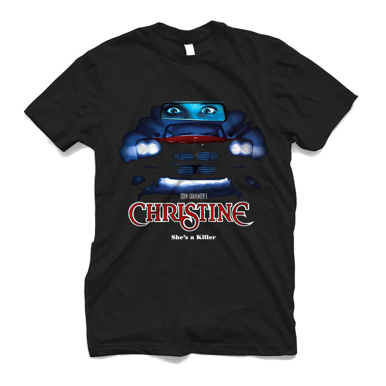 CHRISTINE HORROR MOVIE CAR Men's T-Shirt CHRISTINE HORROR MOVIE CAR Men's T-Shirt