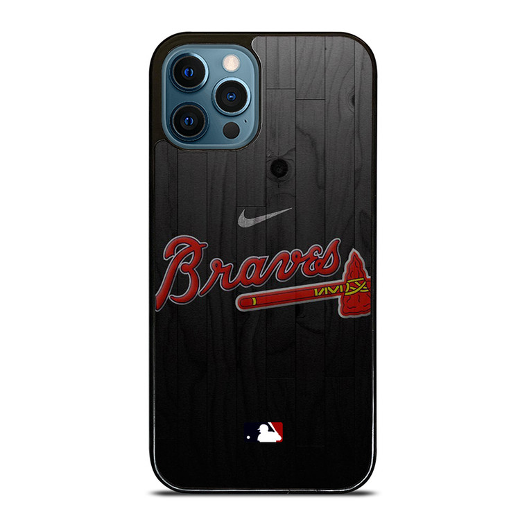 ATLANTA BRAVES MLB LOGO iPhone 12 Pro Max Case