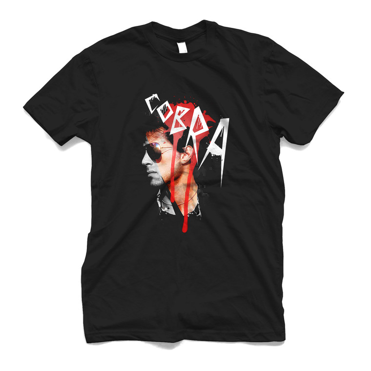 COBRA SYLVESTER STALLONE VINTAGE MOVIE 1 Men's T-Shirt