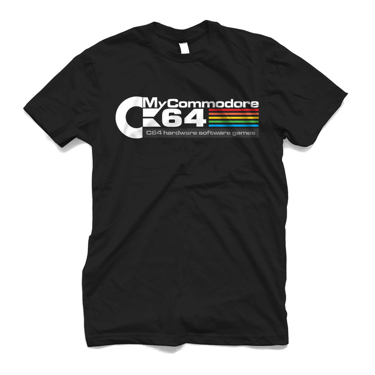 COMMODORE 64 COMMODORE 64 VIDEO GAME RETRO Men's T-Shirt