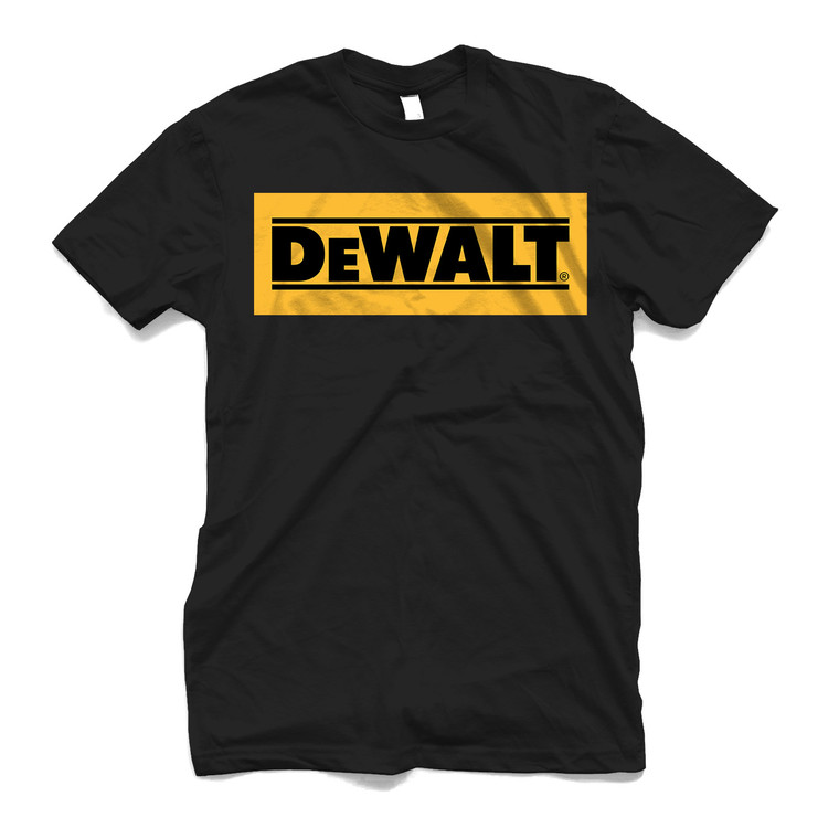 DEWALT TOOLS LOGO Men's T-Shirt DEWALT TOOLS LOGO Men's T-Shirt