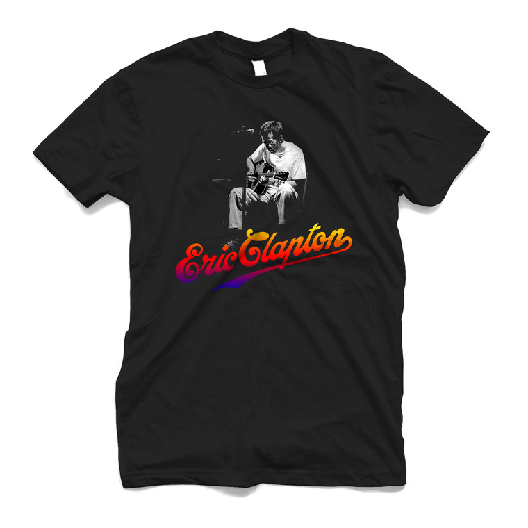 ERIC CLAPTON WITH GUITAR Men's T-Shirt