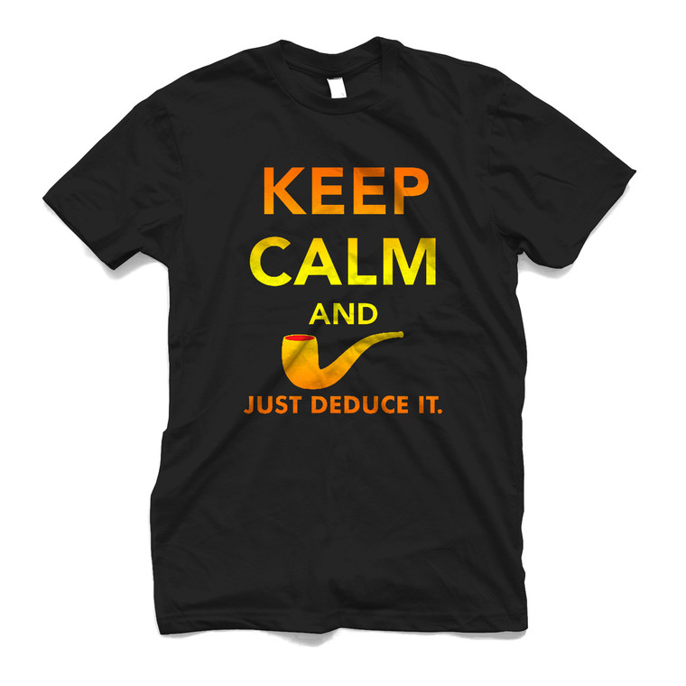 FUNNY SHERLOCK HOLMES JUST DEDUCE IT  Men's T-Shirt