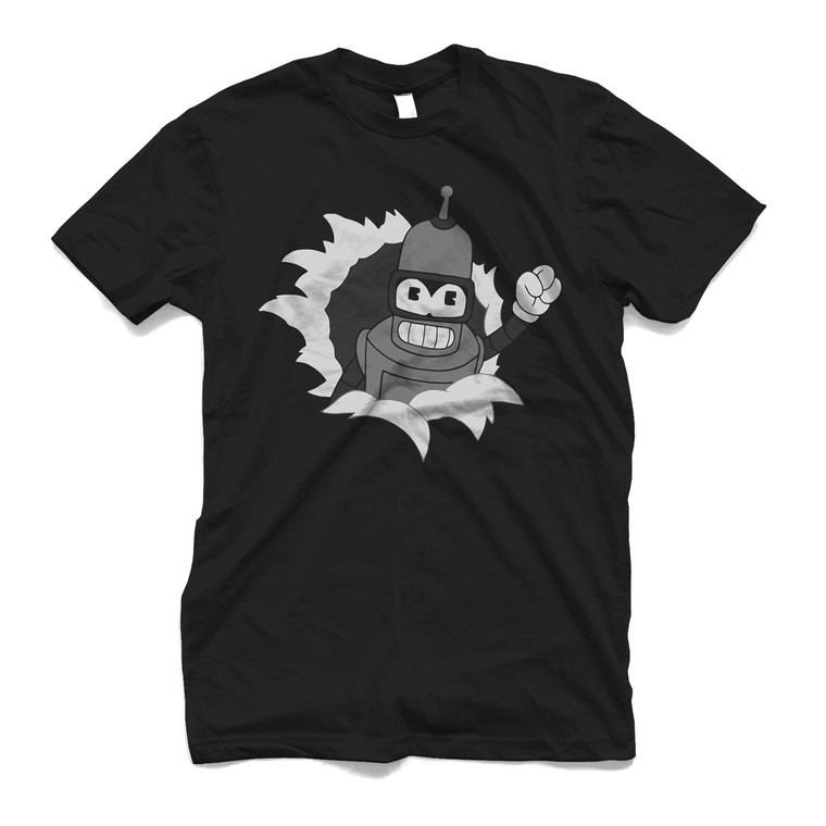 FUTURAMA FUNNY CARTOON TV SERIES Men's T-Shirt