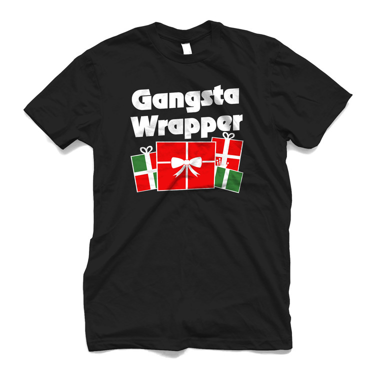 GANGSTA WRAPPER HOLIDAY GIFT Men's T-Shirt