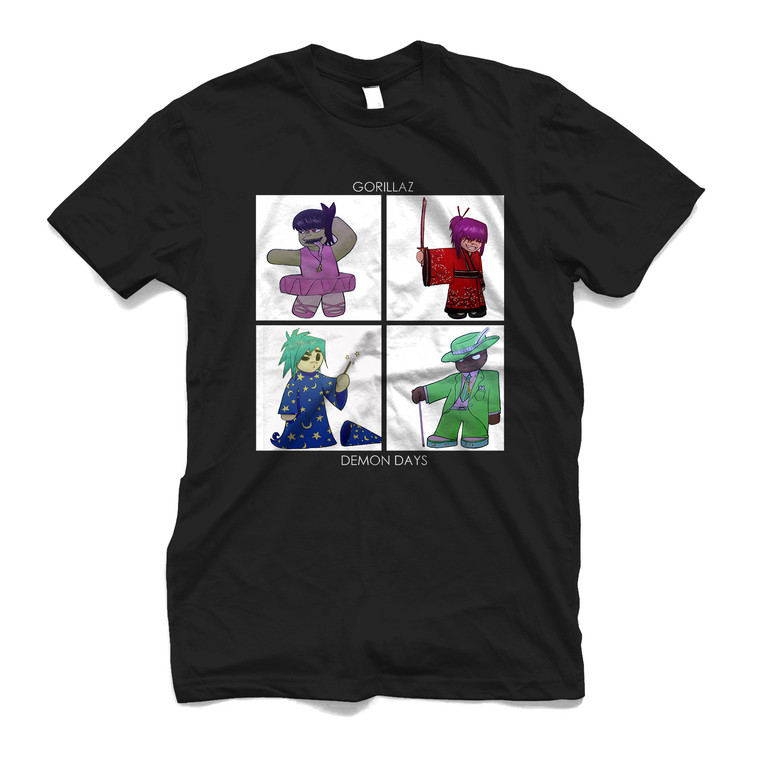 GORILLAZ DEMON DAYS BAND Men's T-Shirt