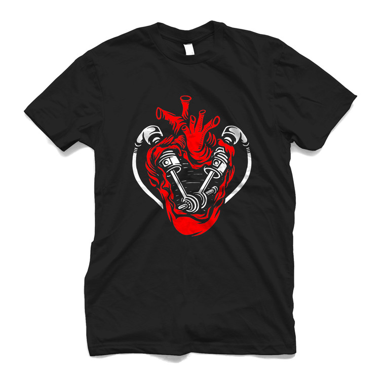 HEART BEAT PISTON 1 Men's T-Shirt