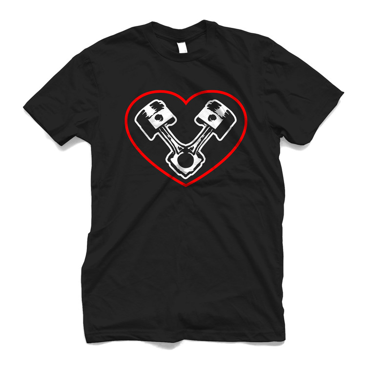 HEART BEAT PISTON 2 Men's T-Shirt