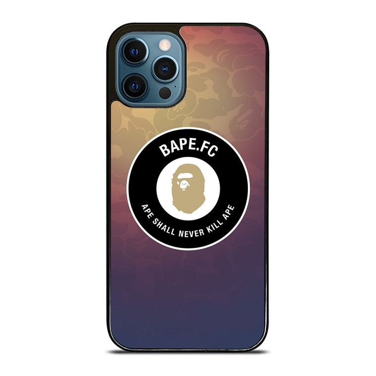 BAPE FC LOGO BADGE iPhone 12 Pro Max Case