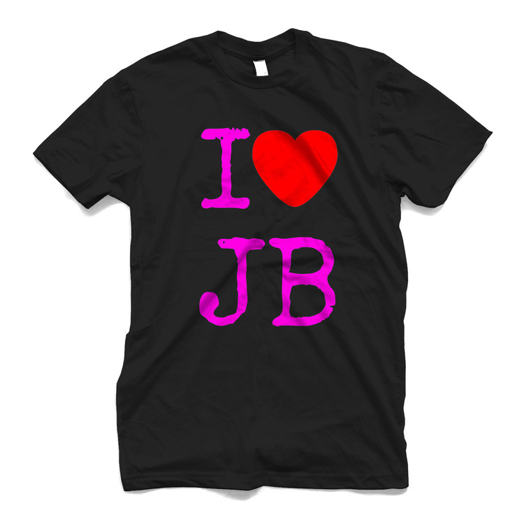 I LOVE JUSTIN BIEBER BLACK Men's T-Shirt