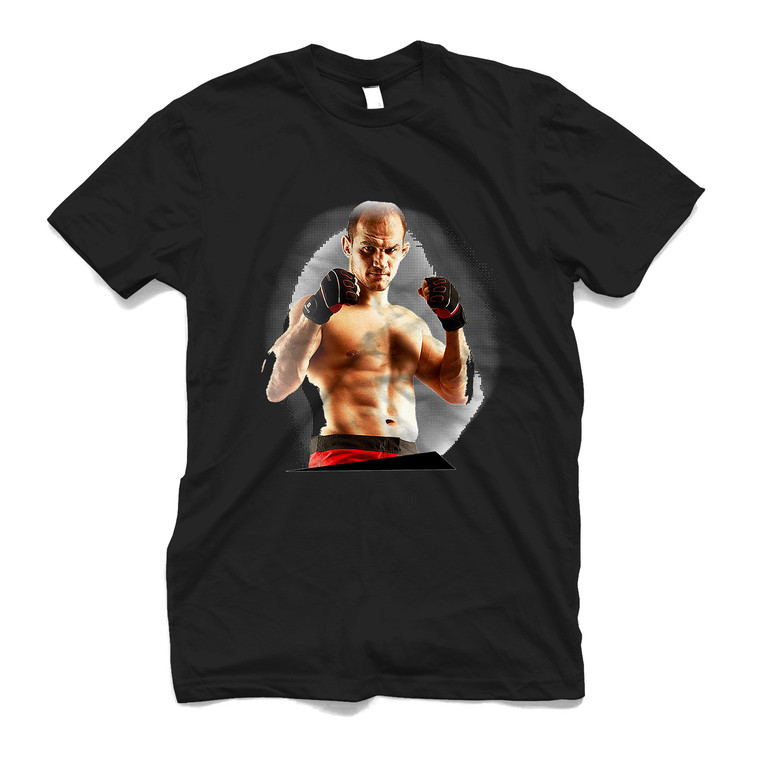 JUNIOR DOS SANTOS CIGANO FACE Men's T-Shirt