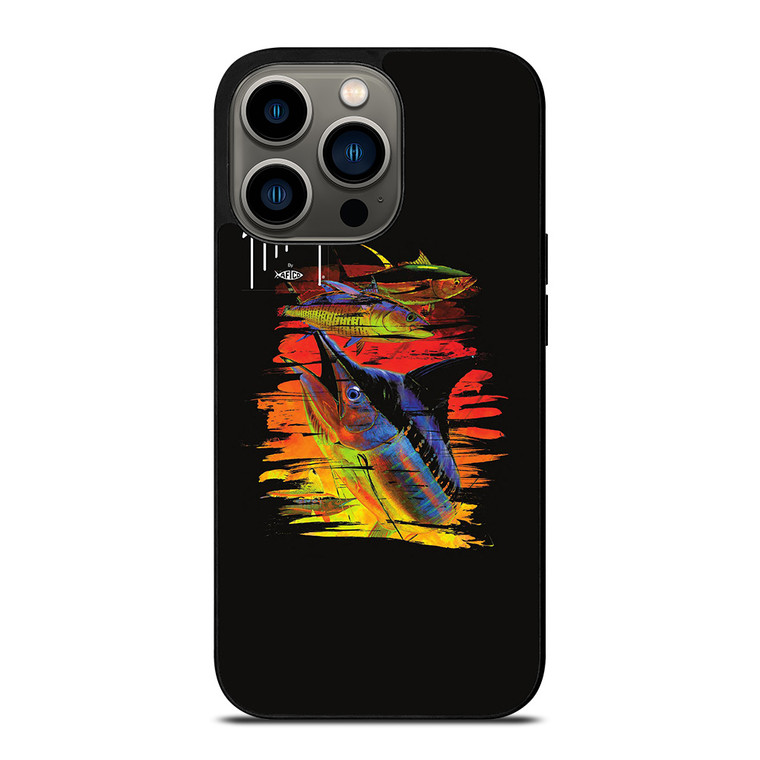 GUY HARVEY ISLAND MARLIN BOAT iPhone 13 Pro Case