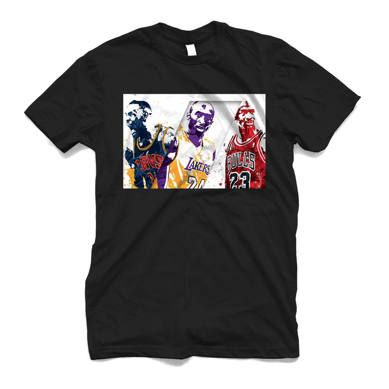 LEBRON JAMES KOBE BRYANT MICHAEL JORDAN Men's T-Shirt