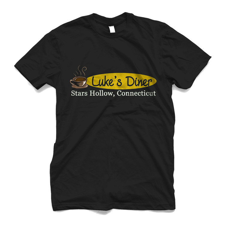 LUKE'S DINER STAR HOLLOW CONNECTICUT Men's T-Shirt