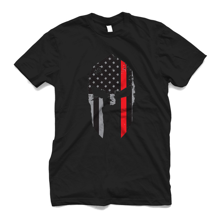 MOLON LABE FLAG FIRE DEPARTMENT Men's T-Shirt
