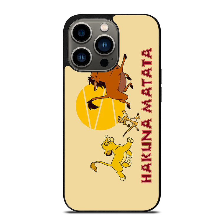 HAKUNA MATATA LION KING Disney iPhone 13 Pro Case HAKUNA MATATA LION KING Disney iPhone 13 Pro Case