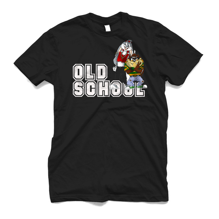 OLD SCHOOL BUGS BUNNY TAZ Men's T-Shirt OLD SCHOOL BUGS BUNNY TAZ Men's T-Shirt