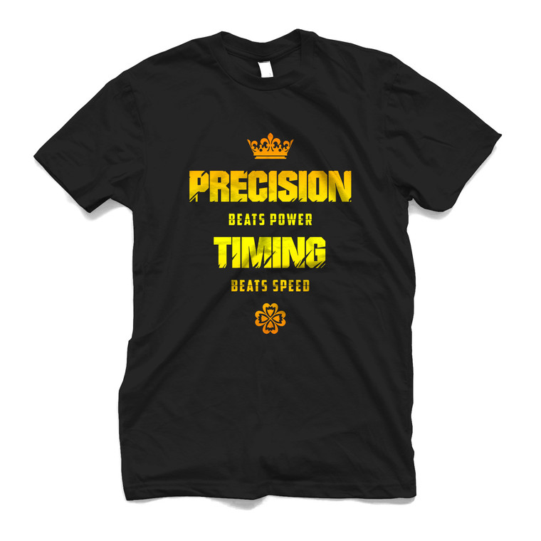 PRECISION BEATS POWER CONOR MCGREGOR Men's T-Shirt
