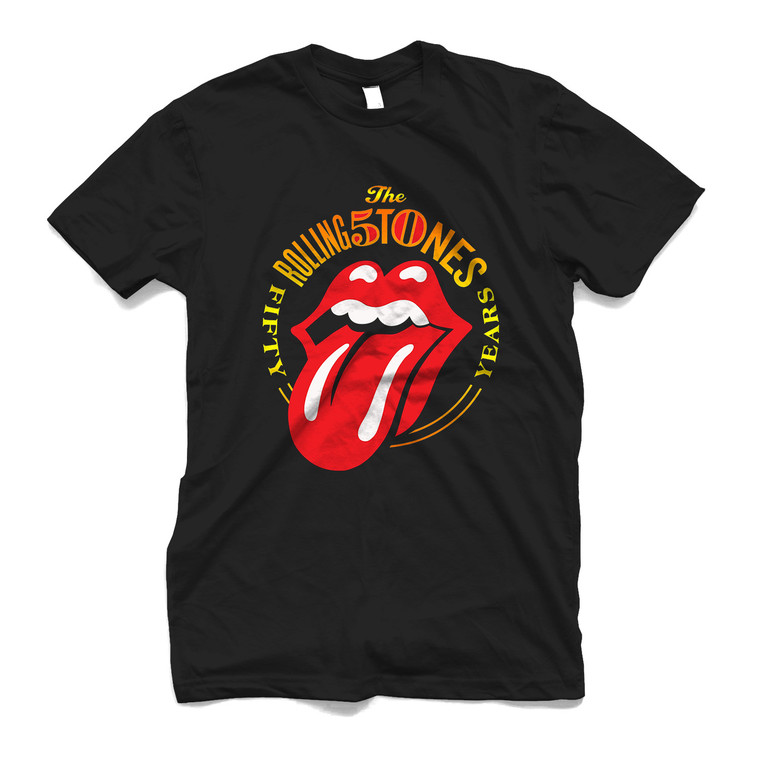 ROLLING STONES 50 YEARS TONGUE Men's T-Shirt ROLLING STONES 50 YEARS TONGUE Men's T-Shirt