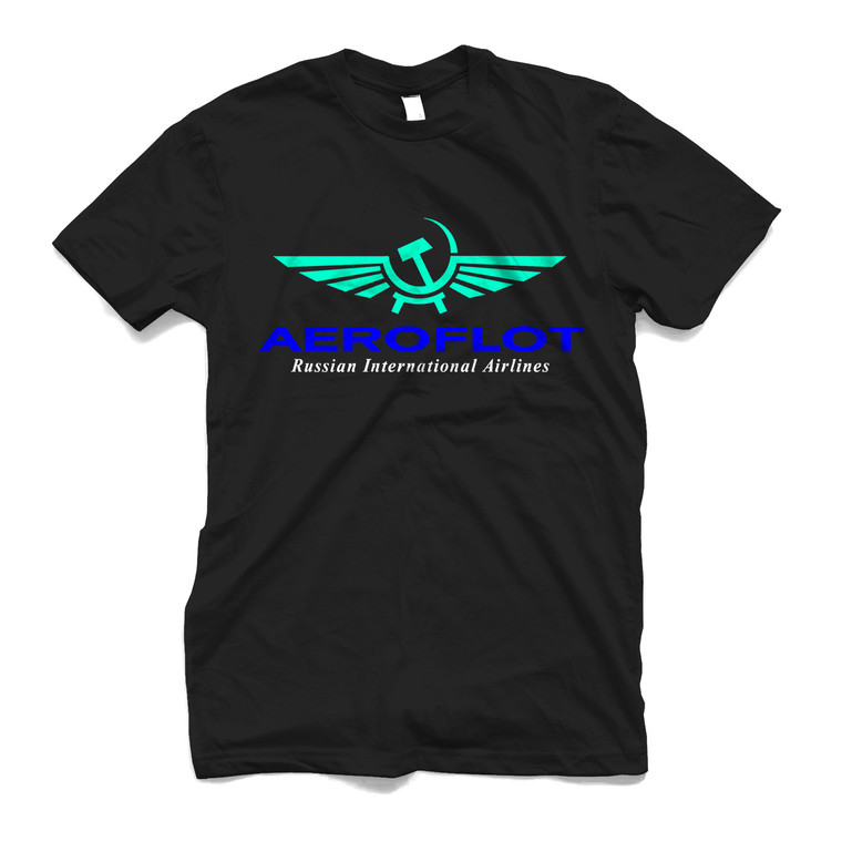 RUSSIAN AIRLINES AVIATION Men's T-Shirt RUSSIAN AIRLINES AVIATION Men's T-Shirt