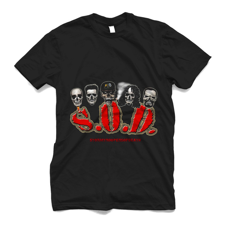 S.O.D. SPEAK ENGLISH OR DIE LOGO Men's T-Shirt