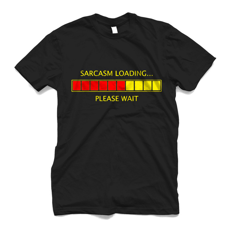 SARCASM LOADING FUNNY SARCASM LOADING 1 Men's T-Shirt