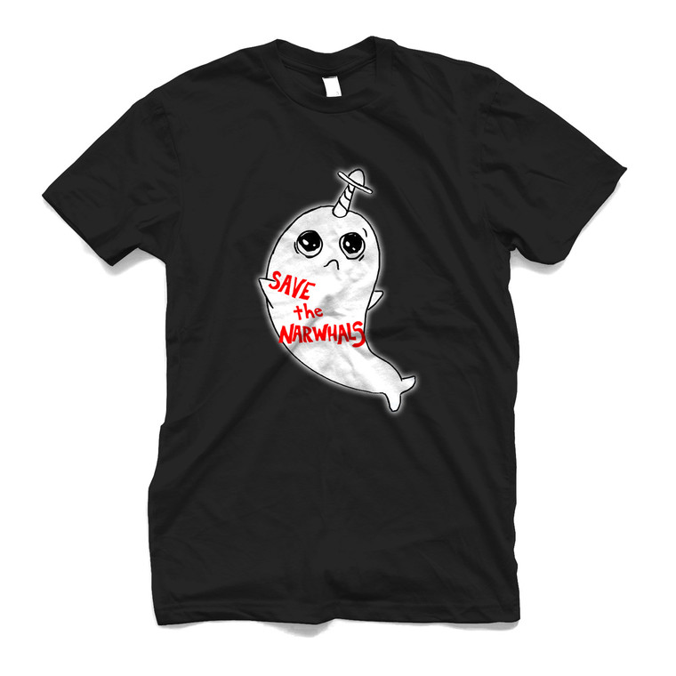 SAVE THE NARWHALS Men's T-Shirt