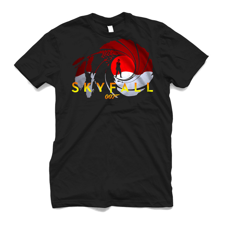 SKYFALL 007 JAMES BOND Men's T-Shirt SKYFALL 007 JAMES BOND Men's T-Shirt