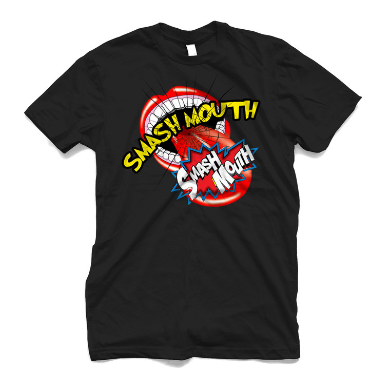SMASHMOUTH LOGO Men's T-Shirt SMASHMOUTH LOGO Men's T-Shirt