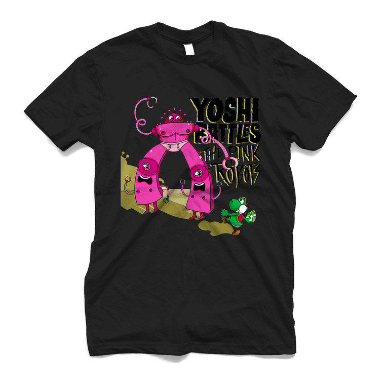 THE FLAMING LIPS YOSHIMI BATTLES THE PINK ROBOTS Men's T-Shirt