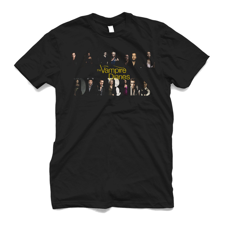 THE VAMPIRE DIARIES TV SERIES Men's T-Shirt THE VAMPIRE DIARIES TV SERIES Men's T-Shirt