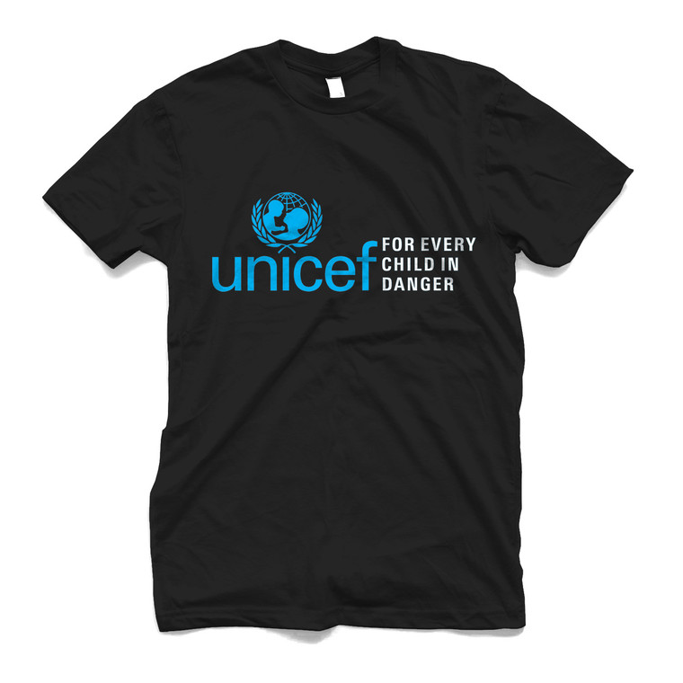 UNICEF WHO LOGO Men's T-Shirt