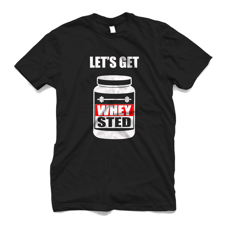 WHEYSTED AT THE GYM Men's T-Shirt