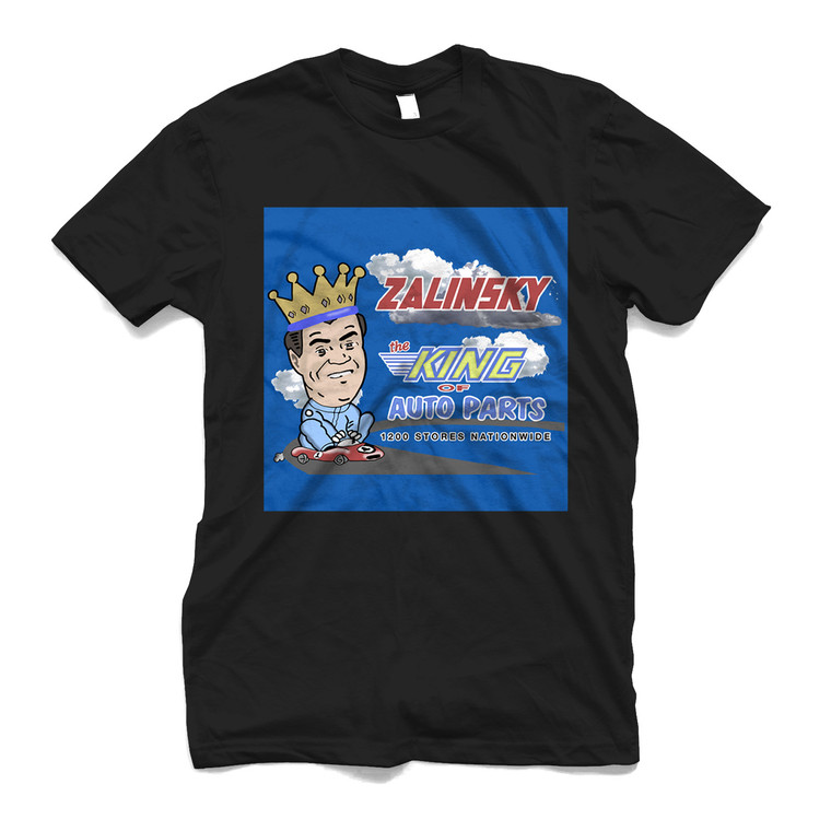 ZALINSKY THE KING OF AUTO PARTS Men's T-Shirt ZALINSKY THE KING OF AUTO PARTS Men's T-Shirt