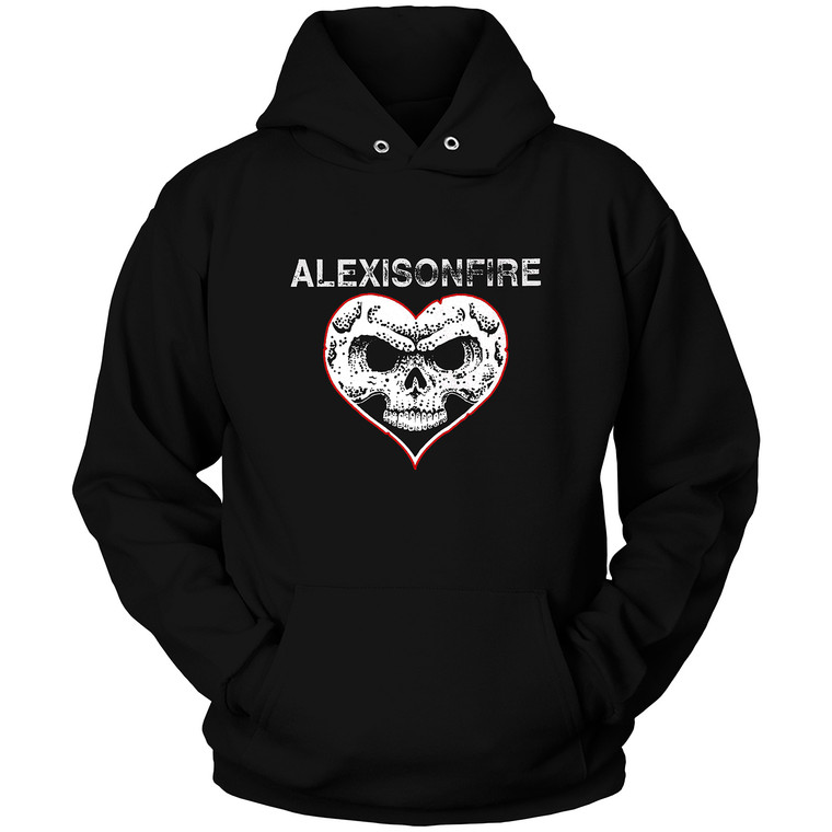 ALEXISONFIRE HEART SKULL LOGO 2 Hoodie