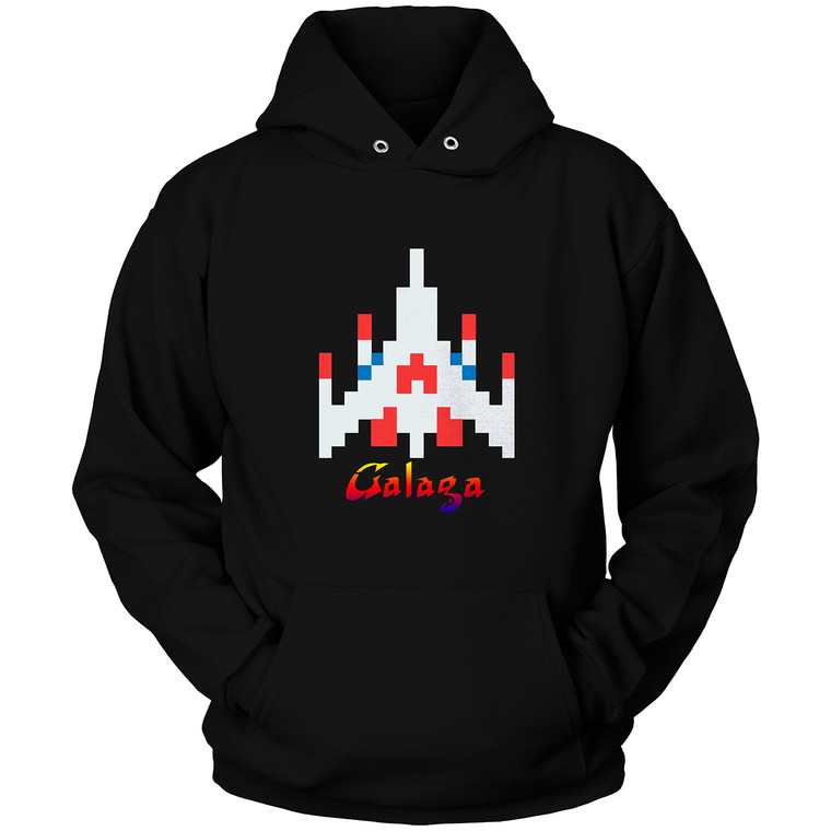 GALAGA RETRO ALIEN SHIP VIDEO GAME Hoodie