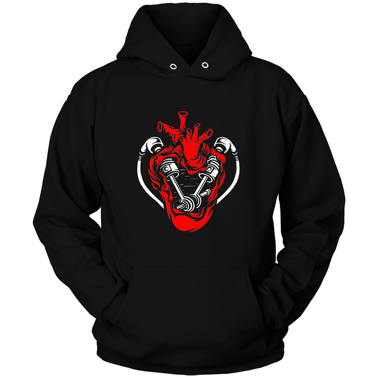 HEART BEAT PISTON 1 Hoodie