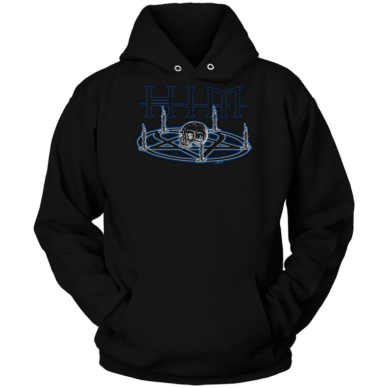 HIM H.I.M FILEGREE LOGO HEARTAGRAM Hoodie