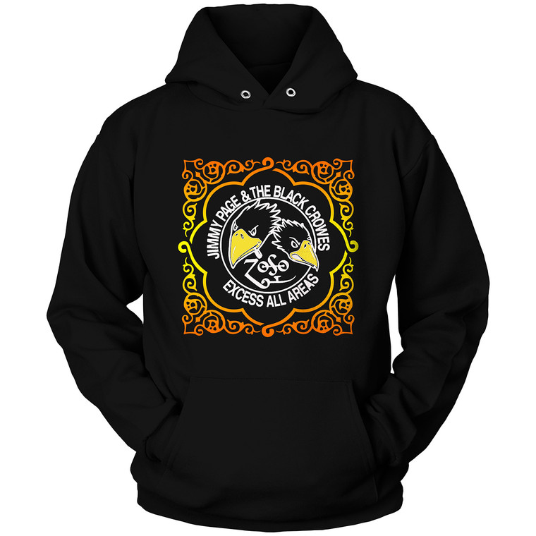 JIMMY PAGE AND THE BLACK CROWES ZOSO Hoodie JIMMY PAGE AND THE BLACK CROWES ZOSO Hoodie
