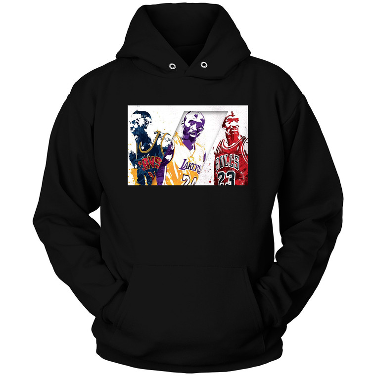 LEBRON JAMES KOBE BRYANT MICHAEL JORDAN Hoodie LEBRON JAMES KOBE BRYANT MICHAEL JORDAN Hoodie